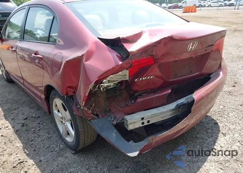 2006 Honda Civic Ex из США, поврежденный, VIN 1HGFA16886L138002